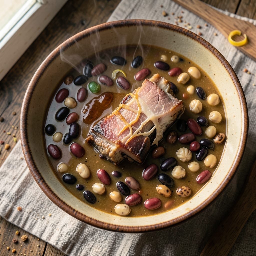 16 Bean Soup Recipe with Ham Bone: Slow-Simmered Depth from Bone to Bowl