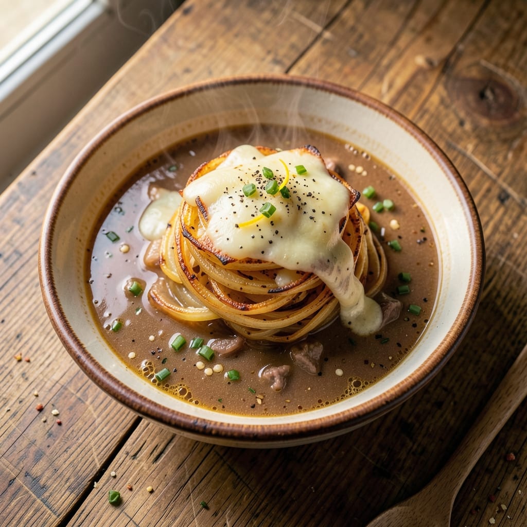 99 Restaurant French Onion Soup Recipe: Caramelized Layers and Gruyère Clouds